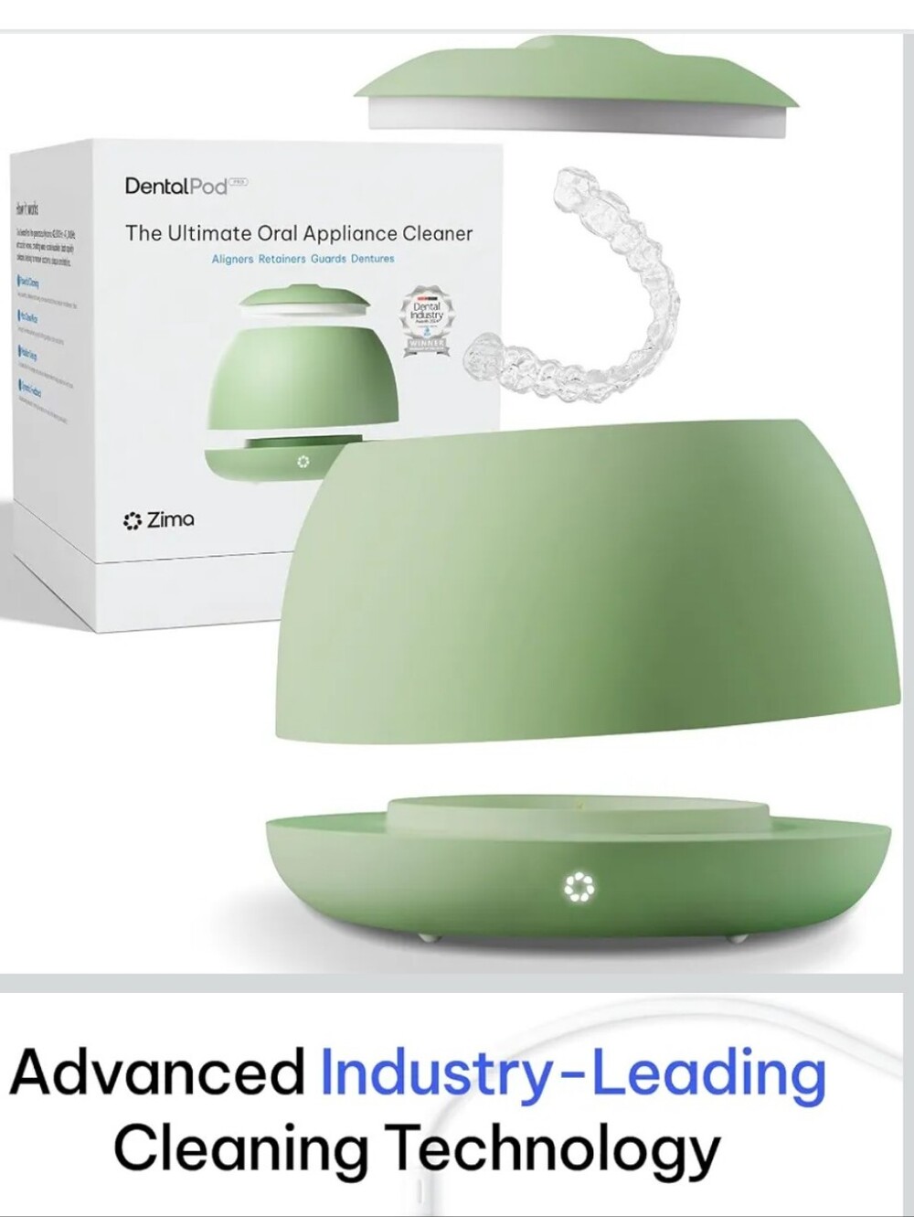 Zima Dental Pod Pro in Sage Green 💚 (BNIB)